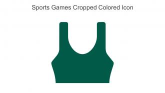 Sports Games Cropped Colored Icon In Powerpoint Pptx Png And Editable Eps Format