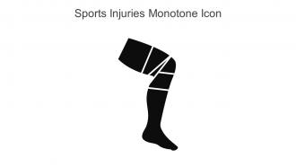 Sports Injuries Monotone Icon In Powerpoint Pptx Png And Editable Eps Format