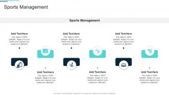 Sports Management In Powerpoint And Google Slides Cpb