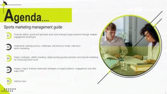 Sports Marketing Management Guide Powerpoint Presentation Slides MKT CD Pre-designed Customizable