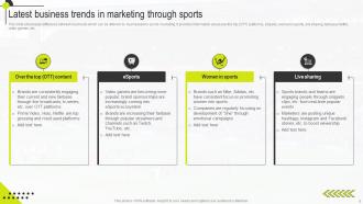 Sports Marketing Management Guide Powerpoint Presentation Slides MKT CD Best Compatible