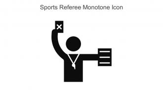 Sports Referee Monotone Icon In Powerpoint Pptx Png And Editable Eps Format