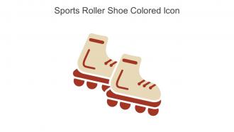 Sports Roller Shoe Colored Icon In Powerpoint Pptx Png And Editable Eps Format