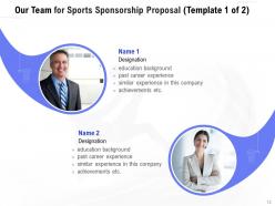 Sports sponsorship proposal powerpoint presentation slides