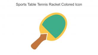 Sports Table Tennis Racket Colored Icon In Powerpoint Pptx Png And Editable Eps Format