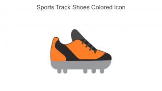 Sports Track Shoes Colored Icon In Powerpoint Pptx Png And Editable Eps Format