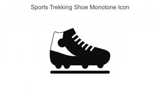Sports Trekking Shoe Monotone Icon In Powerpoint Pptx Png And Editable Eps Format