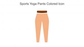 Sports Yoga Pants Colored Icon In Powerpoint Pptx Png And Editable Eps Format