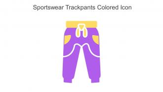 Sportswear Trackpants Colored Icon In Powerpoint Pptx Png And Editable Eps Format