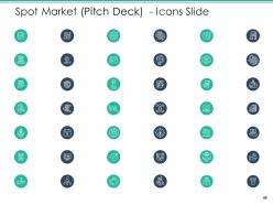 Spot market pitch deck powerpoint presentation slides