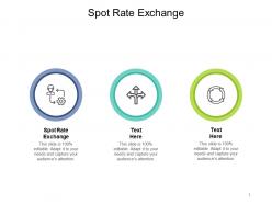 Spot rate exchange ppt powerpoint presentation summary maker cpb