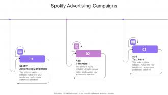 Spotify Advertising Campaigns In Powerpoint And Google Slides Cpb