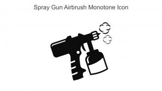 Spray Gun Airbrush Monotone Icon In Powerpoint Pptx Png And Editable Eps Format