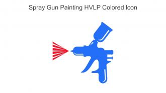 Spray Gun Painting Hvlp Colored Icon In Powerpoint Pptx Png And Editable Eps Format