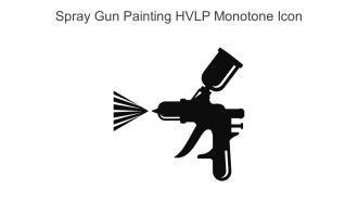 Spray Gun Painting Hvlp Monotone Icon In Powerpoint Pptx Png And Editable Eps Format