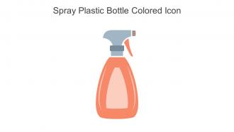 Spray Plastic Bottle Colored Icon In Powerpoint Pptx Png And Editable Eps Format
