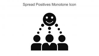 Spread Positives Monotone Icon In Powerpoint Pptx Png And Editable Eps Format