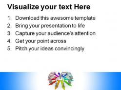 Spreading the word communication powerpoint backgrounds and templates 1210