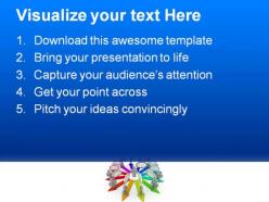 Spreading the word communication powerpoint backgrounds and templates 1210