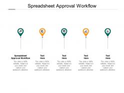 Spreadsheet approval workflow ppt powerpoint presentation layouts examples cpb