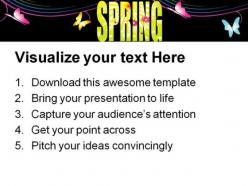Spring abstract background powerpoint templates and powerpoint backgrounds 0811