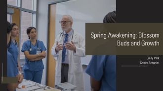 Spring Awakening Blossom Buds And Growth PPT Demonstration AT