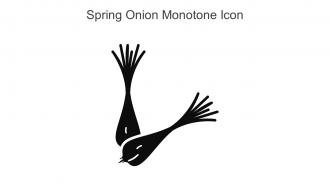 Spring Onion Monotone Icon In Powerpoint Pptx Png And Editable Eps Format