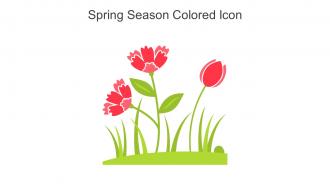 Spring Season Colored Icon In Powerpoint Pptx Png And Editable Eps Format