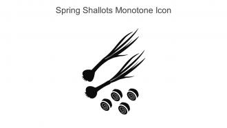 Spring Shallots Monotone Icon In Powerpoint Pptx Png And Editable Eps Format