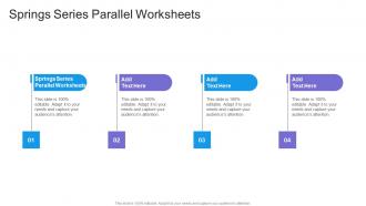 Springs Series Parallel Worksheets In Powerpoint And Google Slides Cpb