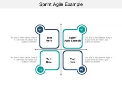 Sprint agile example ppt powerpoint presentation model show cpb