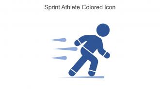 Sprint Athlete Colored Icon In Powerpoint Pptx Png And Editable Eps Format