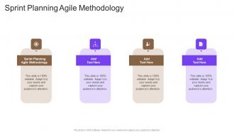 Sprint Planning Agile Methodology In Powerpoint And Google Slides Cpb