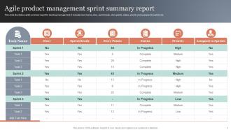 Sprint Summary Powerpoint Ppt Template Bundles
