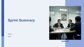 Sprint Summary PPT Presentation AT