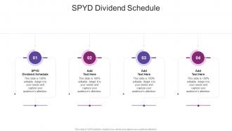 SPYD Dividend Schedule In Powerpoint And Google Slides Cpb