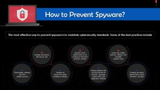 Spyware In Cyber Security Training Ppt Unique Content Ready