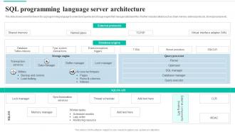 SQL Programming Language Server Architecture