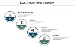 Sql server data structure ppt powerpoint presentation model microsoft cpb