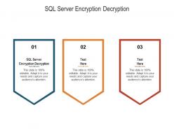 Sql server encryption decryption ppt powerpoint presentation ideas styles cpb