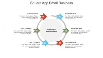 Square app small business ppt powerpoint presentation ideas clipart images cpb