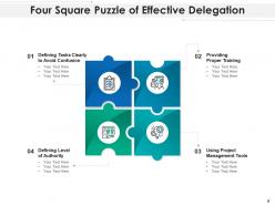 Square Puzzle Management Strategies Planning Business Controlling Performance