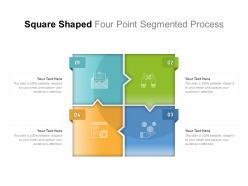 Square shaped four point segmented process
