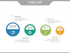 Squential timeline with business process powerpoint slides