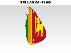 Sri lanka country powerpoint flags