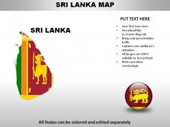 Sri lanka country powerpoint maps