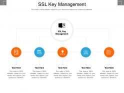 Ssl key management ppt powerpoint presentation deck cpb