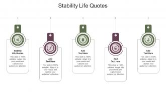 Stability Life Quotes In Powerpoint And Google Slides Cpb