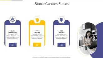 Stable Careers Future In Powerpoint And Google Slides Cpb