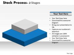Stack process 2 stages for business 4